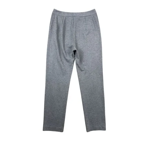 J. McLaughlin wool blend chervlin heather grey dress pants